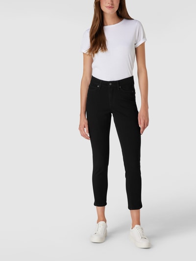 Cambio Skinny Fit Jeans mit Stretch-Anteil Modell 'Piper' Black 1