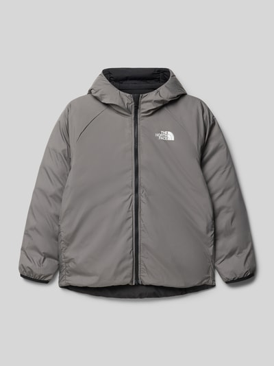 The North Face Relaxed fit gewatteerd jack met logoprint, model 'PERRITO' Zwart - 4
