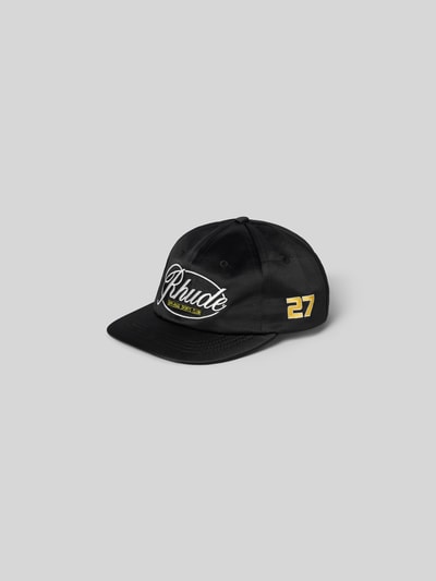 RHUDE Basecap mit Label-Detail Black 2