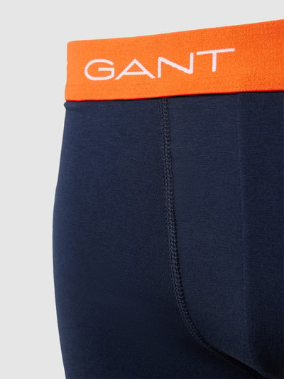 Gant Trunks mit Logo-Bund im 3er-Pack Marine 2