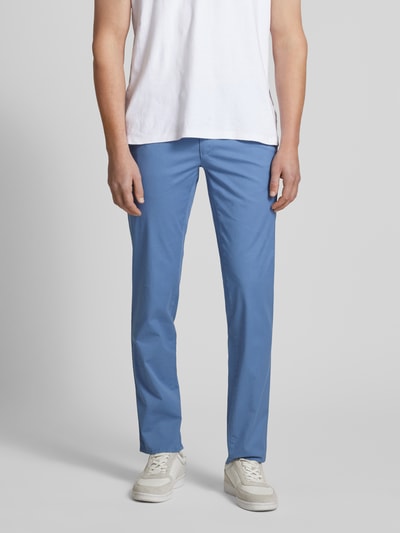 Brax Regular Fit Chino mit Paspeltasche Modell 'FABIO' Jeansblau 4