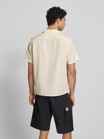 Levi's® Regular Fit Freizeithemd aus Baumwoll-Leinen-Mix Modell 'SUNSET' Offwhite 5