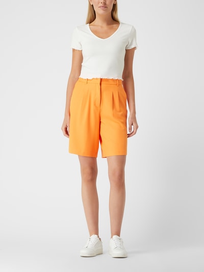 Only Bermudas aus Krepp Model 'Violet' Orange 1