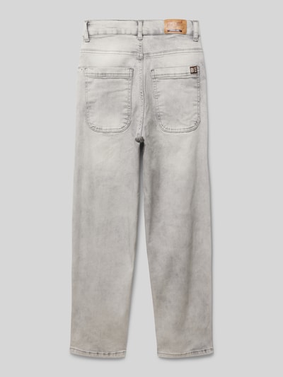 Blue Effect Loose fit jeans met deelnaden Middengrijs gemêleerd - 3