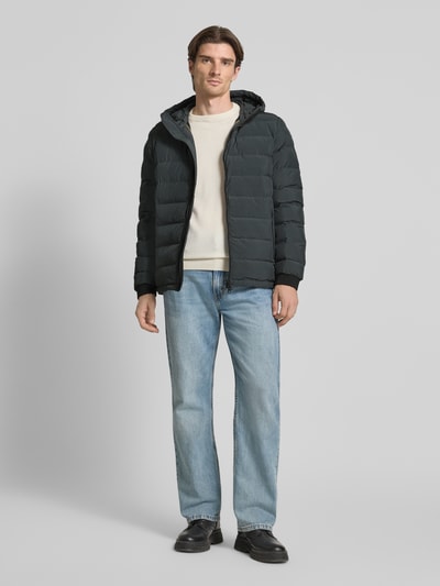 Geox Steppjacke mit Kapuze Modell 'SPHERICA' Oliv 1