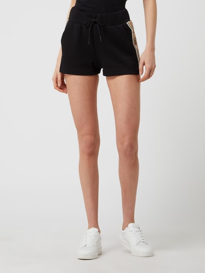 Guess Activewear Sweatshorts mit Logo-Streifen Modell 'Britney'  Black 4