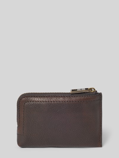 LIEBESKIND BERLIN Portemonnaie aus Leder Modell 'CLARICE II' Dunkelbraun 2