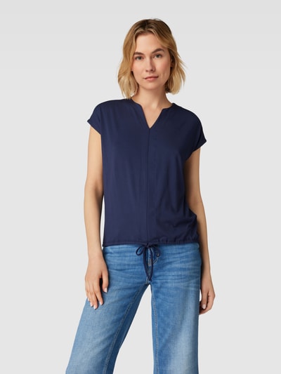 Christian Berg Woman T-shirt met kapmouwen Donkerblauw - 4