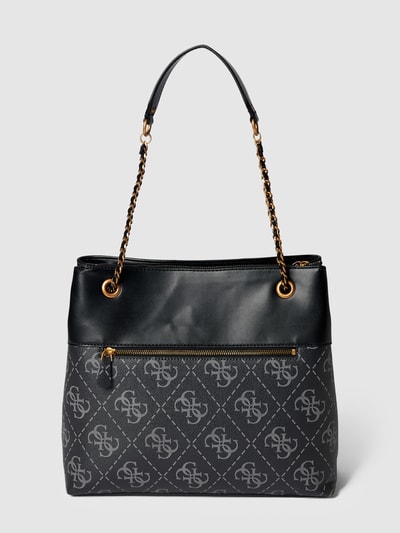 Guess Tote Bag mit Allover-Muster Black 4