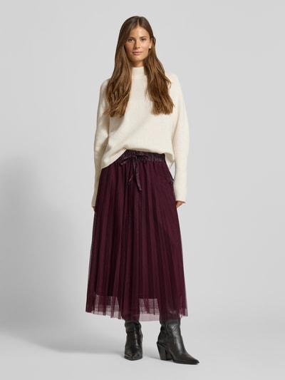 More & More Midirok met elastische band Bordeaux - 1