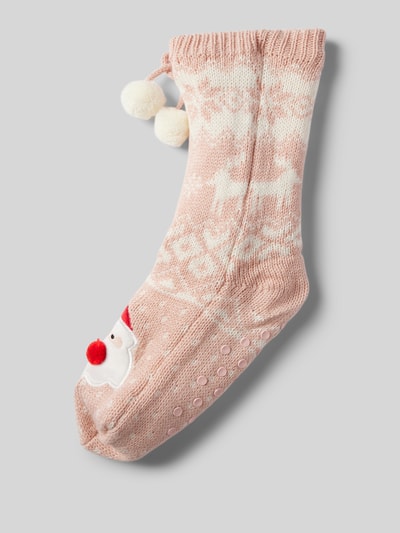 CAPELLI NEW YORK Socken mit Schleifen-Detail Rose 1