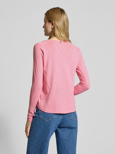 Rich & Royal Longsleeve mit Rundhalsausschnitt Pink 5