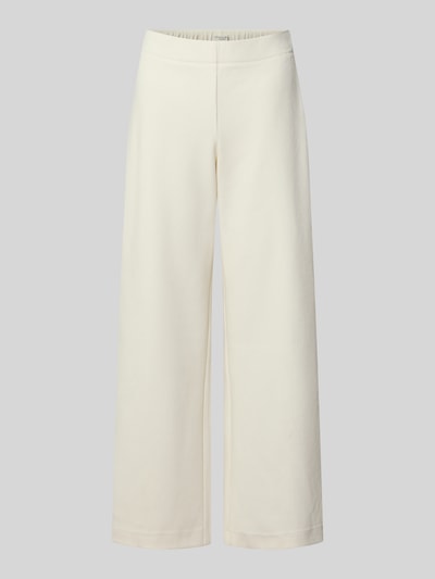 Christian Berg Woman Cordhose mit elastischem Bund Offwhite 1