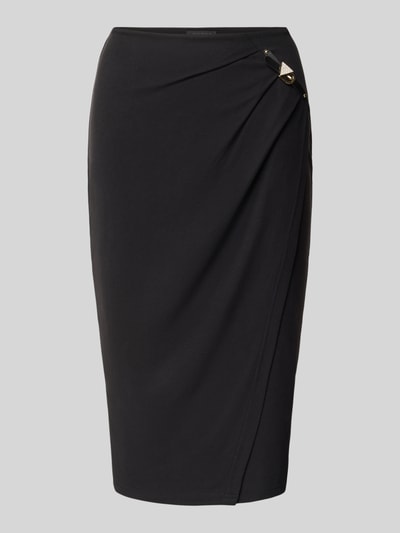 GUESS Slim Fit Rock in Knielänge Modell 'Karole' Black 1