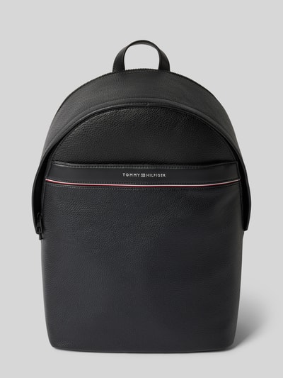 Tommy Hilfiger Rucksack mit Label-Detail und kurzem Tragegriff Black 1