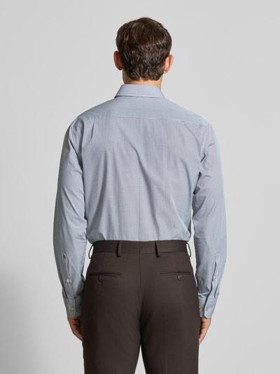 SEIDENSTICKER REGULAR FIT Regular fit zakelijk overhemd met kentkraag, model 'New Kent' Marineblauw - 5