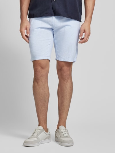 Lindbergh Bermudas mit elastischem Bund Hellblau 4