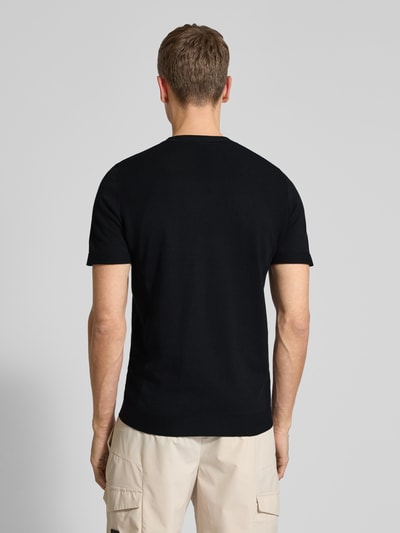 BOSS Green T-Shirt mit Label-Print Black 5