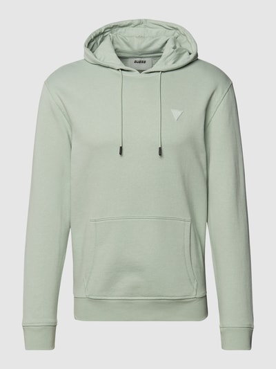 Guess Hoodie met labelapplicatie Mintgroen - 2