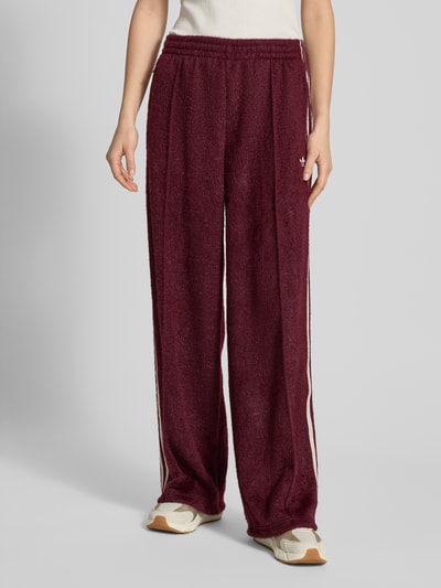 adidas Originals Sweatbroek met elastische band Bordeaux - 4