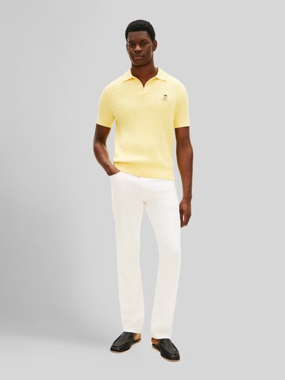 Tommy Hilfiger Poloshirt mit Logo Detail GELB 1
