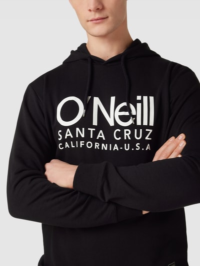 ONeill Hoodie met labelprint, model 'CALI' Zwart - 3