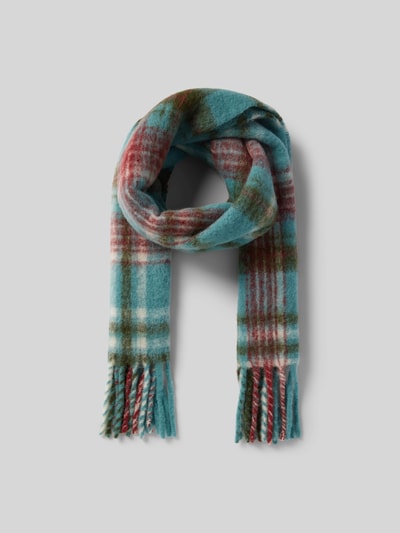 Closed Schal mit Ausfransungen Hellblau 2