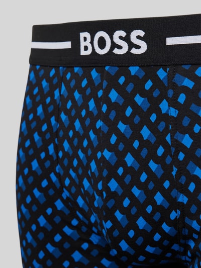 BOSS Trunks mit elastischem Label-Bund im 3er-Pack Black 2