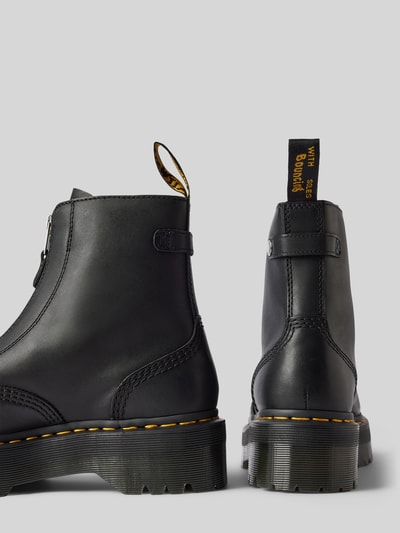 Dr. Martens Buty skórzane z podeszwą na platformie model ‘Jetta’ Czarny 2