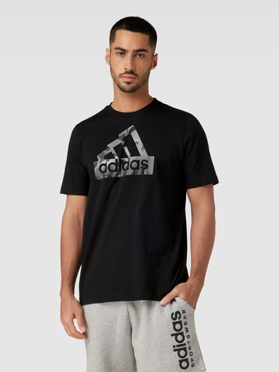 ADIDAS SPORTSWEAR T-shirt met logoprint Zwart - 4