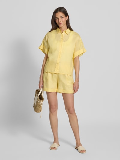 BOSS Orange Shorts mit elastischem Bund Modell 'Tanjina' GELB 1