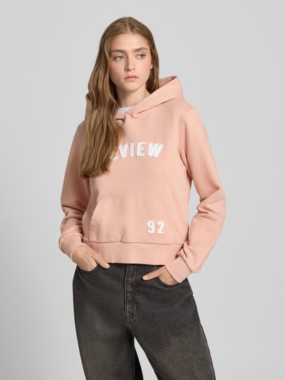 Review Hoodie mit Kapuze Altrosa 4