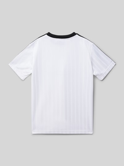 adidas Originals T-Shirt mit Label-Print Weiss 3