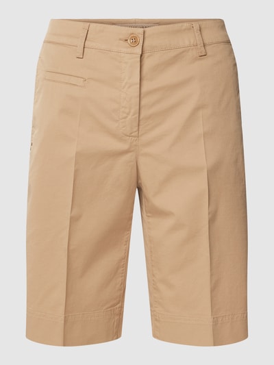 Raffaello Rossi Korte chino met persplooien, model 'Marilyn' Beige - 2