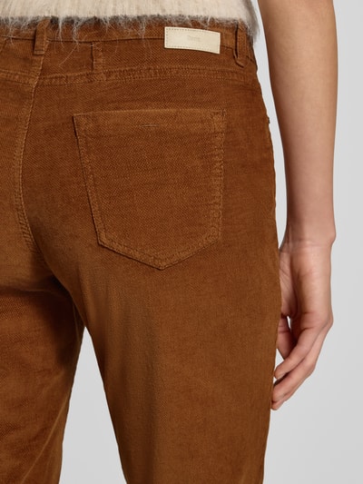 Brax Stoffhose mit Eingrifftaschen Modell 'MARY' Cognac 3