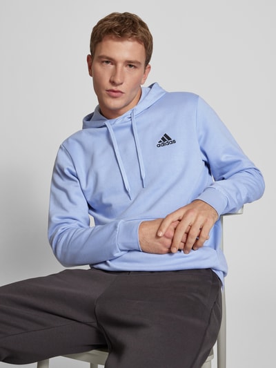 ADIDAS SPORTSWEAR Bluza z kapturem i wyhaftowanym logo Jasnoniebieski 3