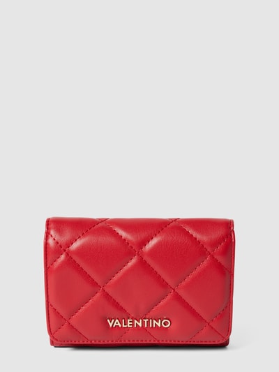 VALENTINO BAGS Portemonnee met labeldetail, model 'OCARINA' Rood - 1