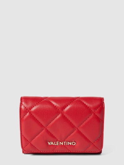 VALENTINO BAGS Portemonnee met labeldetail, model 'OCARINA' Rood - 1