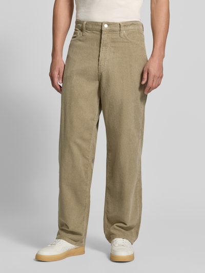 ARMEDANGELS Wide Leg Cordhose aus Baumwoll-Mix Modell 'JAAMEO' Beige 4