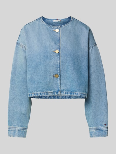 Tommy Hilfiger Kurtka jeansowa o kroju regular fit z mieszanki bawełny i lyocellu Jasnoniebieski melanż 2