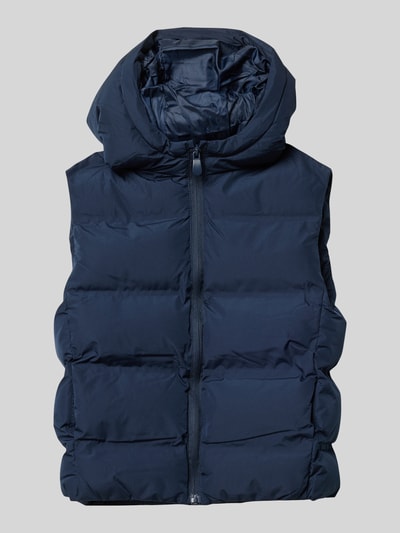 Mango Steppweste mit Kapuze Modell 'manel' Marine 1