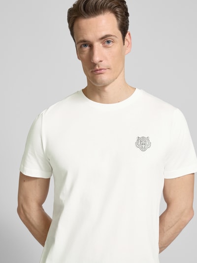 Antony Morato T-Shirt mit Motiv- und Label-Print Weiss 3