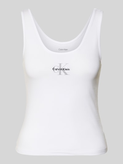 Calvin Klein Underwear Regular Fit Unterhemd aus Baumwoll-Mix Weiss 1