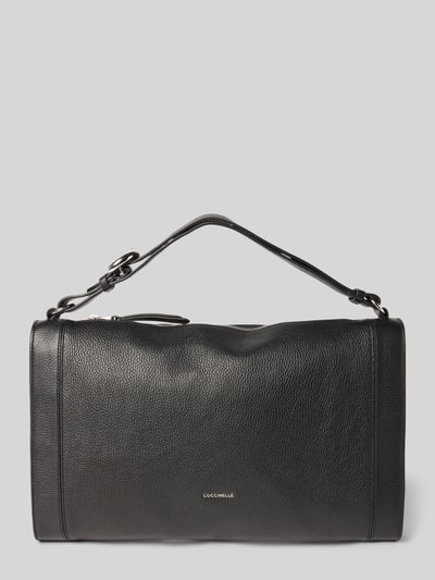 Coccinelle Torba na ramię z aplikacją z logo model ‘Elinor’ Czarny 2