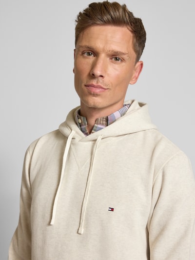 Tommy Hilfiger Oversized hoodie van katoenmix Offwhite - 3