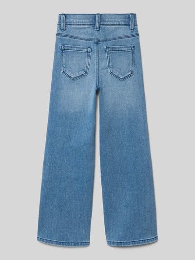 s.Oliver RED LABEL Jeansy z szeroką nogawką z mieszanki bawełny Niebieski 3