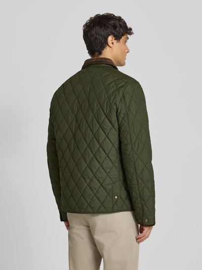 Polo Ralph Lauren Gewatteerd jack met platte kraag, model 'BEATON' Olijfgroen - 5
