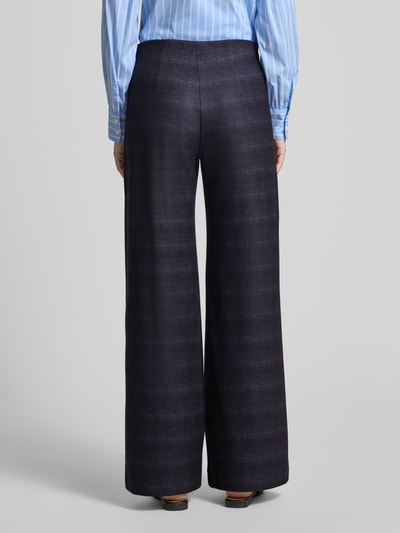 Christian Berg Woman Wide leg broek met elastische band Donkerblauw - 5