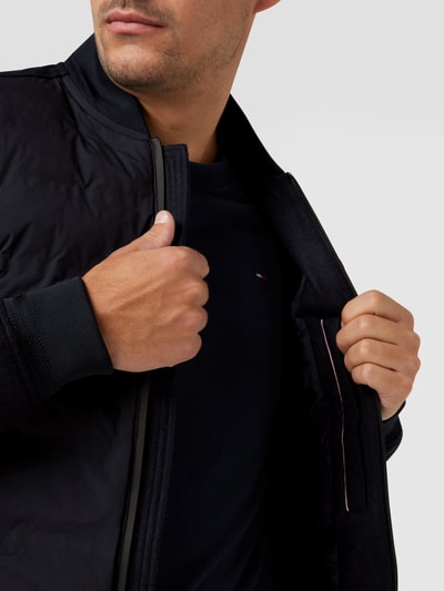 Tommy Hilfiger Bomberjacke mit kontrastiver Vorderseite Marineblau 3