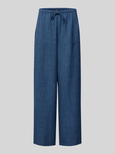 Vero Moda Regular Fit Weite Hose mit elastischem Bund Modell 'MELANEY' Blau 2